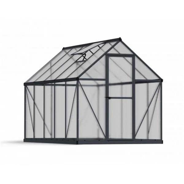 Oasis 6 x 10 ft. Mythos Greenhouse; Gray OA3128082 - main